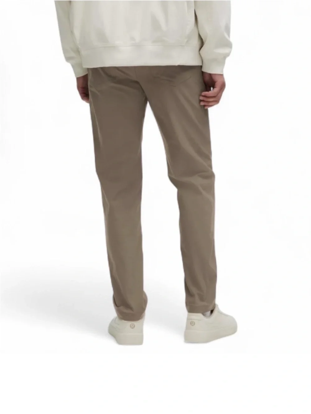 lululemon athletica Men's Straight Chinos in Taupe 32W